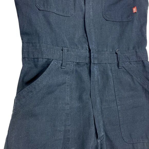 U.S. Navy Excel Manufacturing Utility Coveralls Mens 42 XL Blue Flame Resistant - Picture 5 of 16